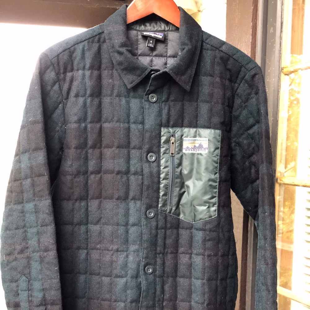 Patagonia 100% Recycled Wool + 700 fill Down Jacket